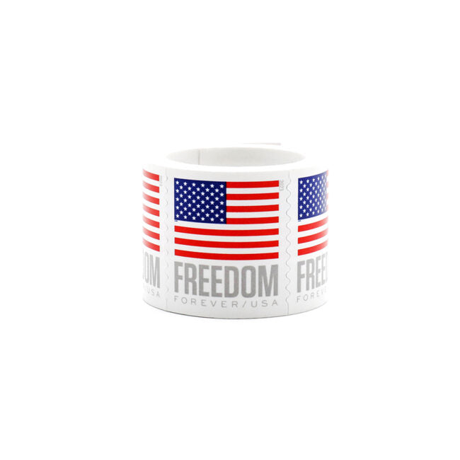 Highly Recommended: $499 for 50 Rolls(5000pcs) – Flag Forever Stamps