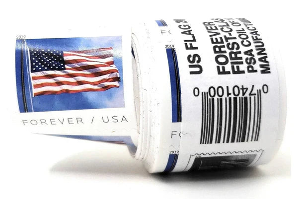 Highly Recommended: $149.99 for 10 Rolls(1000pcs) –  Flag Forever Stamps