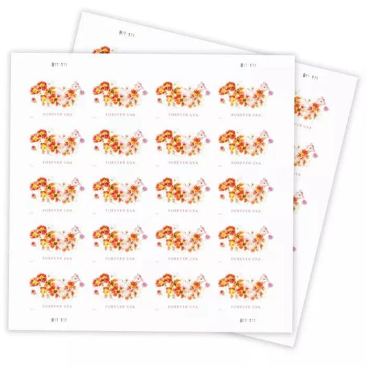 2022 Tulips Forever Stamps – First-Class Postage Sheet